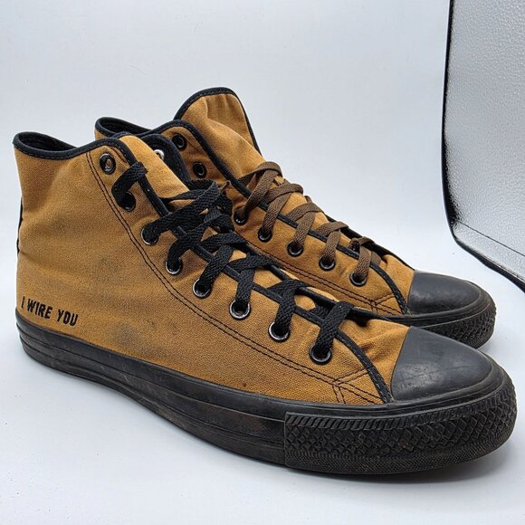 Converse I Wire You Men Size 12 Brown High Top Sneaker Shoes